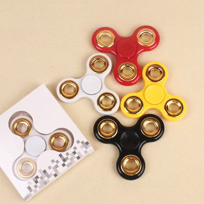 ABS Fidget Spinner EDC Spinner For Autism ADHD Anti Stress Tri-Spinner High Quality Adult Kids Funny Toys