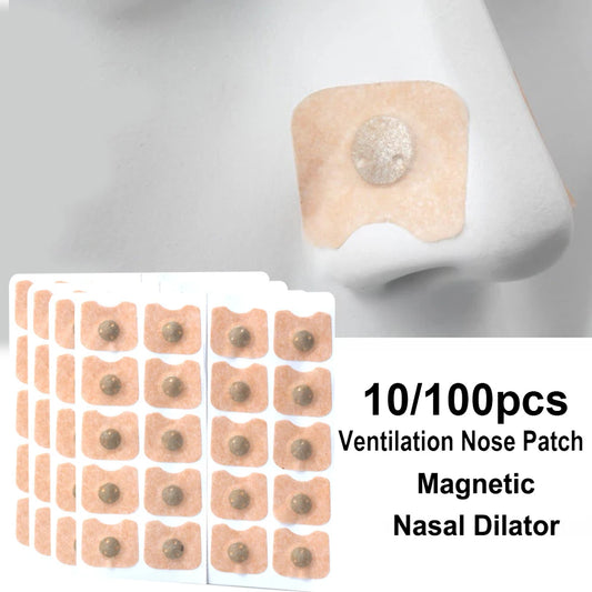 10/100/200pcs Nose Strips Pack Of Anti-Snoring Nose Strips Magnetic Nose Strips Intake Breathing Nasal Strip Nose Strips