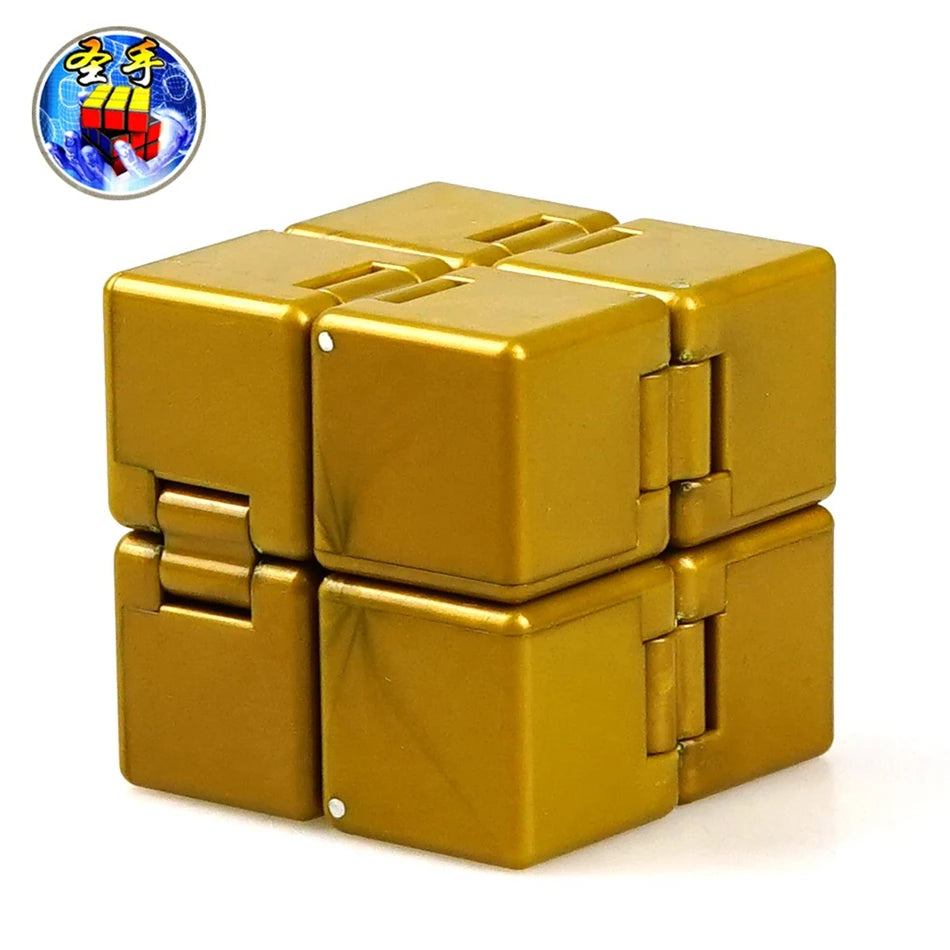 New Infinity Magic Cube Adults Antistress Relax Toy Creativity Fold Cubes Children Educational Mini Puzzle with in box Toy