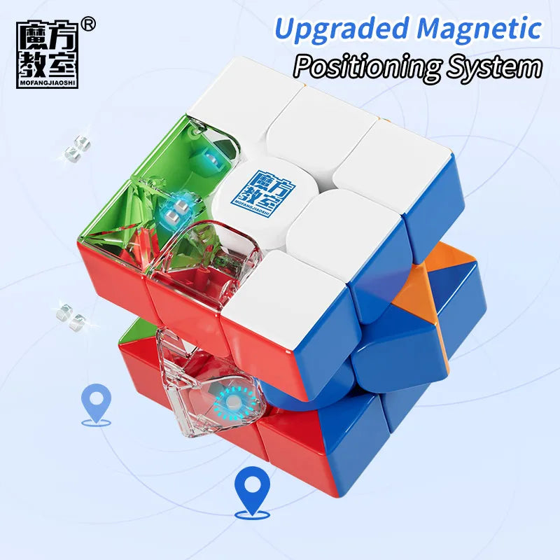 MOYU Meilong M Magnetic Magic Cube 3X3 2X2 Pyraminx Cubing Professional Speedcube 3x3x3 Speed Puzzle Children's Toy Cubo Magico