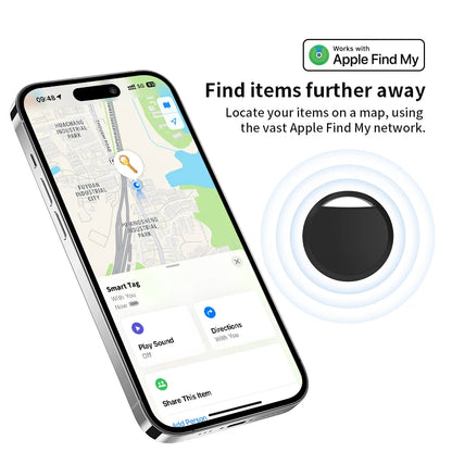 1/2 /4 pcs Anti-lose Tracker for Apple Airtag Replacemen via Find My Bluetooth GPS Tracker For Luggage IOS MFi Key Finder