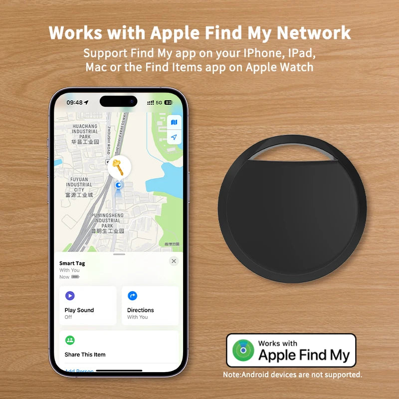 1/2 /4 pcs Anti-lose Tracker for Apple Airtag Replacemen via Find My Bluetooth GPS Tracker For Luggage IOS MFi Key Finder