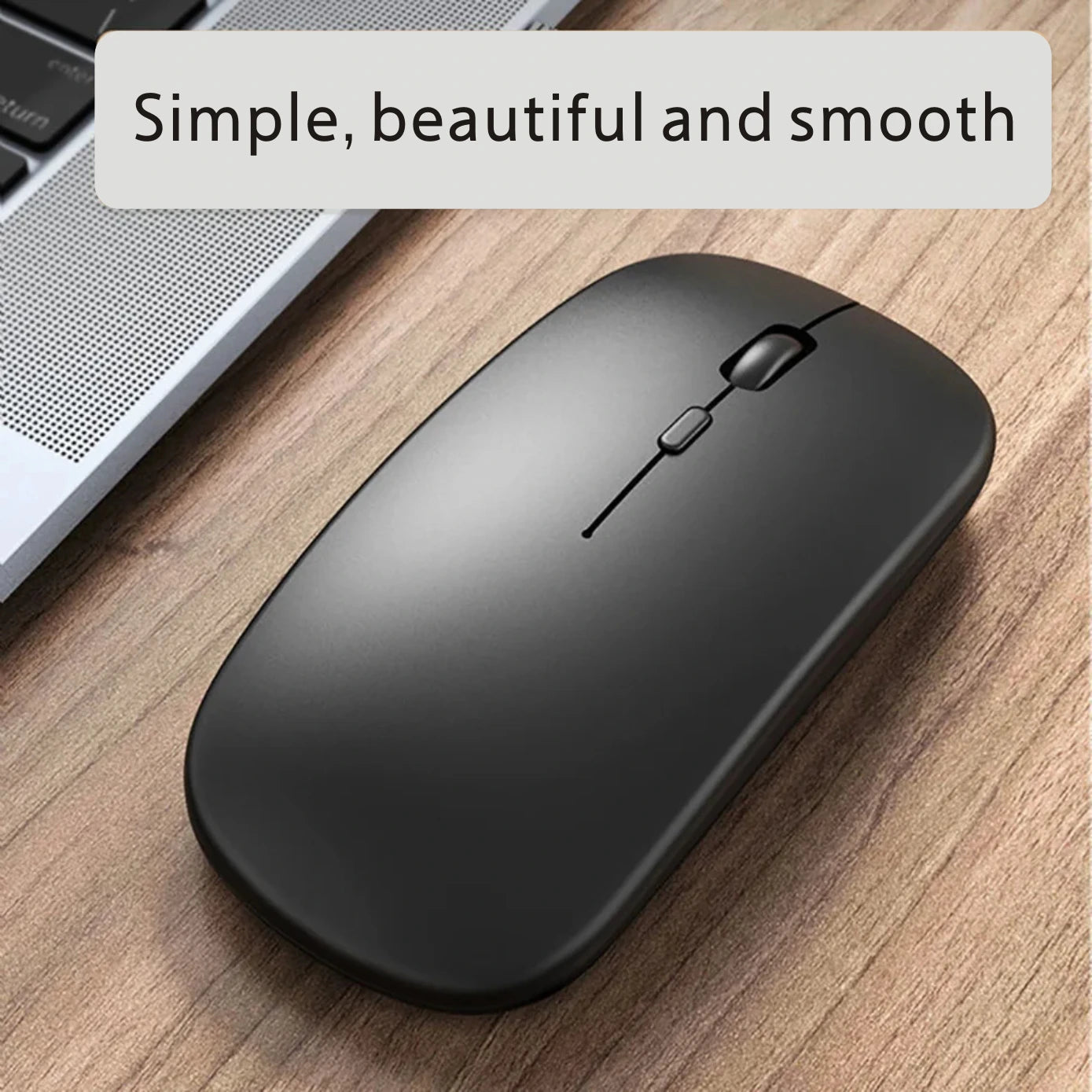 Rechargeable Bluetooth Mouse Wireless Dual Mode 5.2  Silent Computer  gaming  Ergonomic Mouse 2.4 USB for PC Laptops