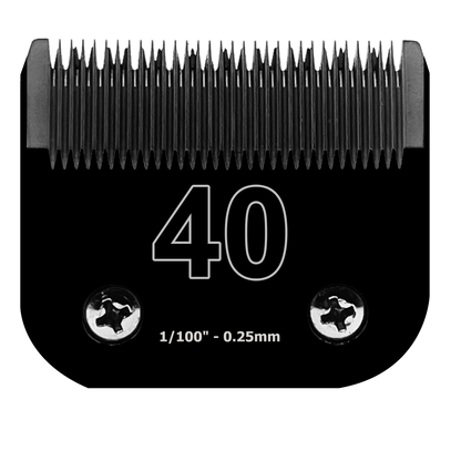 Black Detachable Pet Dog Grooming Clipper Stainless Steel Blades Set,Compatible with Andis,Oster A5,Wahl KM10 Series Clippers