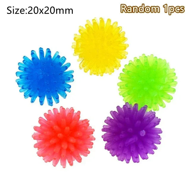 Sensory Toys Bean AntiStress Stretchy Strings Push It Squishy Chain Pops Cube Rainbow Ball Mini Squeeze Toy For Adults Kids Gift