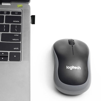 Logitech M185 Wireless Mouse 2.4Ghz USB 1000DPI Mice USB Receiver Mute Optical Navigation Mice For Mac Os Chrome Window 10/8/7