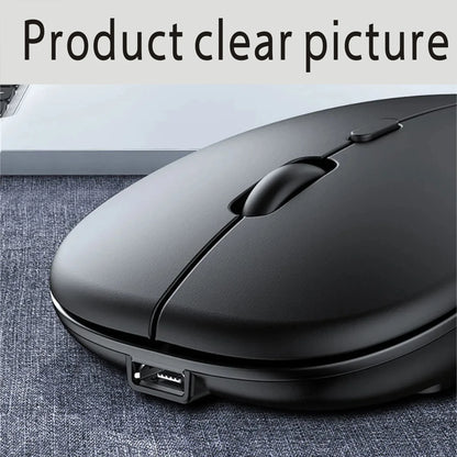 Rechargeable Bluetooth Mouse Wireless Dual Mode 5.2  Silent Computer  gaming  Ergonomic Mouse 2.4 USB for PC Laptops