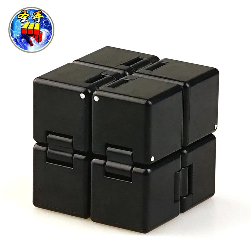 New Infinity Magic Cube Adults Antistress Relax Toy Creativity Fold Cubes Children Educational Mini Puzzle with in box Toy