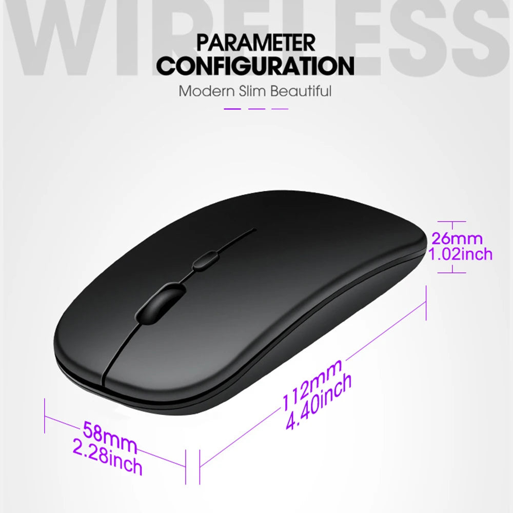 2.4Ghz Wireless Gaming Mouse Single Mode Battery Mouse With USB Receiver For PC Laptop Notebook Adjustable DPI Home&Office Mice