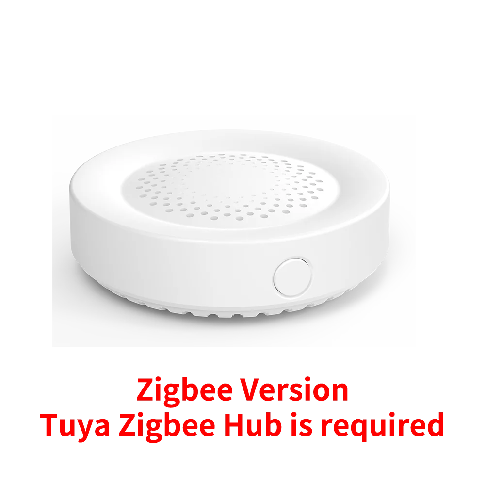 Tuya Zigbee WiFi Siren Alarm For Smart Home Security 100db Speaker Works With Alexa Yandex Alice Require Tuya Zigbee Hub.