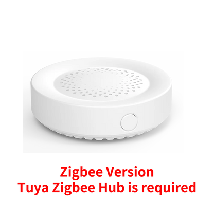 Tuya Zigbee WiFi Siren Alarm For Smart Home Security 100db Speaker Works With Alexa Yandex Alice Require Tuya Zigbee Hub.