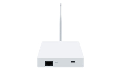 GIRIER Tuya ZigBee Gateway Hub with Antenna Smart Gateway Bridge Wired Mesh Hub for Home Automation Works with Alexa Hey Google